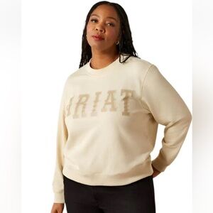 NWT ARIAT / Women's Essential Crew Sweatshirt Size XXL